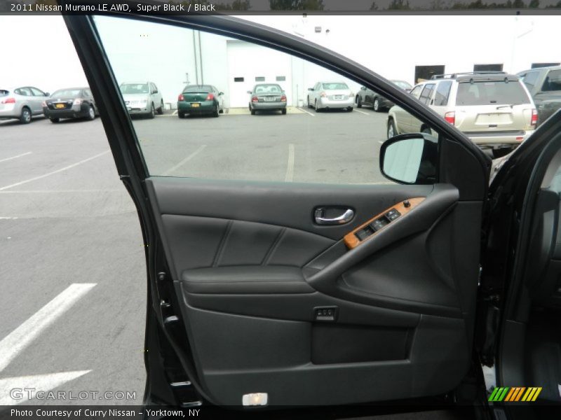 Super Black / Black 2011 Nissan Murano LE AWD
