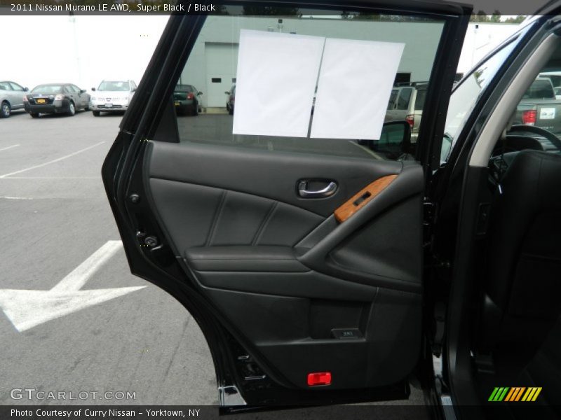 Super Black / Black 2011 Nissan Murano LE AWD