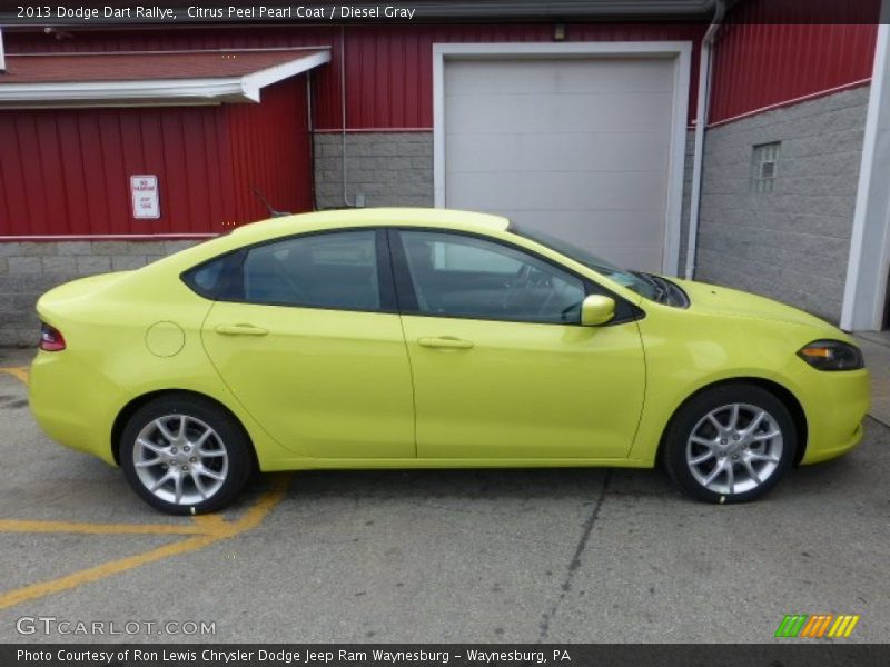  2013 Dart Rallye Citrus Peel Pearl Coat
