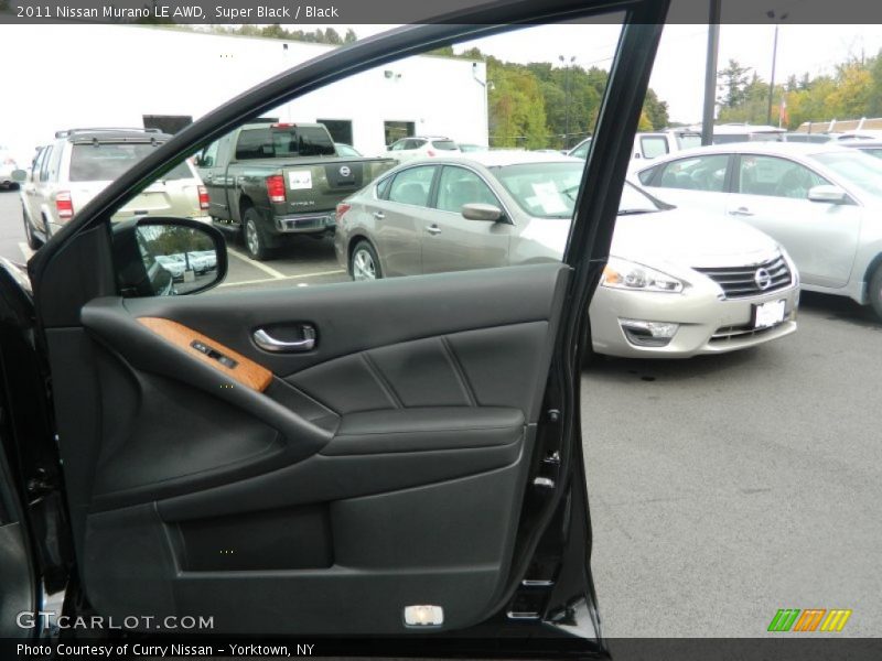 Super Black / Black 2011 Nissan Murano LE AWD