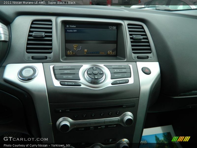 Super Black / Black 2011 Nissan Murano LE AWD