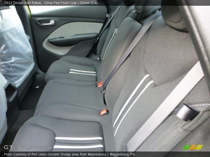 Citrus Peel Pearl Coat / Diesel Gray 2013 Dodge Dart Rallye