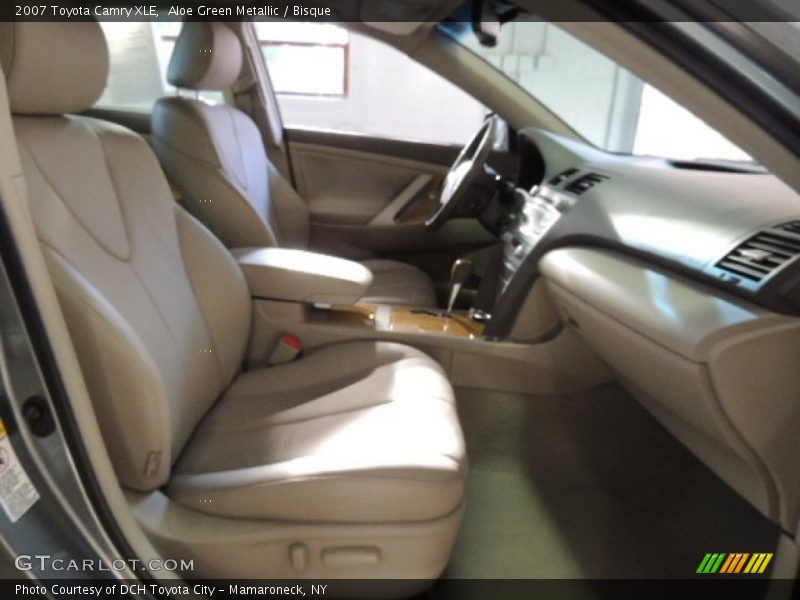 Aloe Green Metallic / Bisque 2007 Toyota Camry XLE