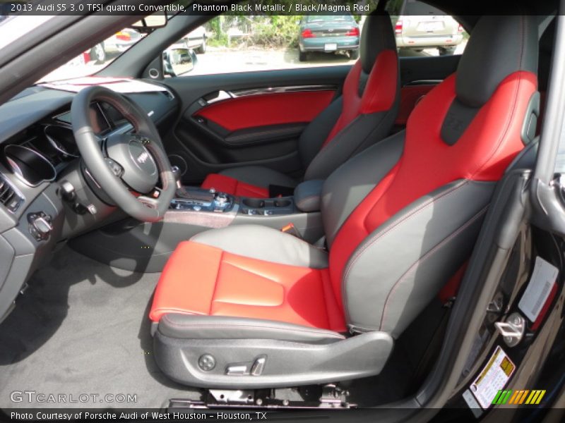 Front Seat of 2013 S5 3.0 TFSI quattro Convertible