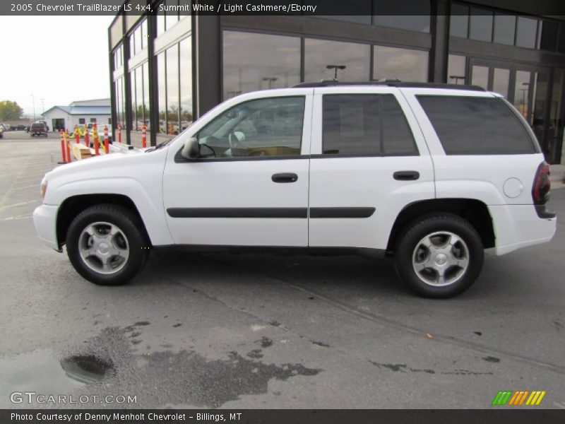Summit White / Light Cashmere/Ebony 2005 Chevrolet TrailBlazer LS 4x4