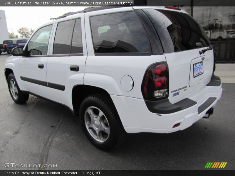 Summit White / Light Cashmere/Ebony 2005 Chevrolet TrailBlazer LS 4x4