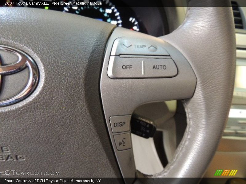 Aloe Green Metallic / Bisque 2007 Toyota Camry XLE