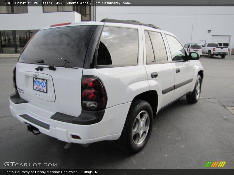 Summit White / Light Cashmere/Ebony 2005 Chevrolet TrailBlazer LS 4x4