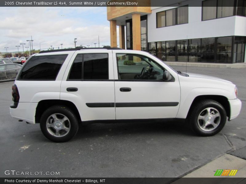 Summit White / Light Cashmere/Ebony 2005 Chevrolet TrailBlazer LS 4x4