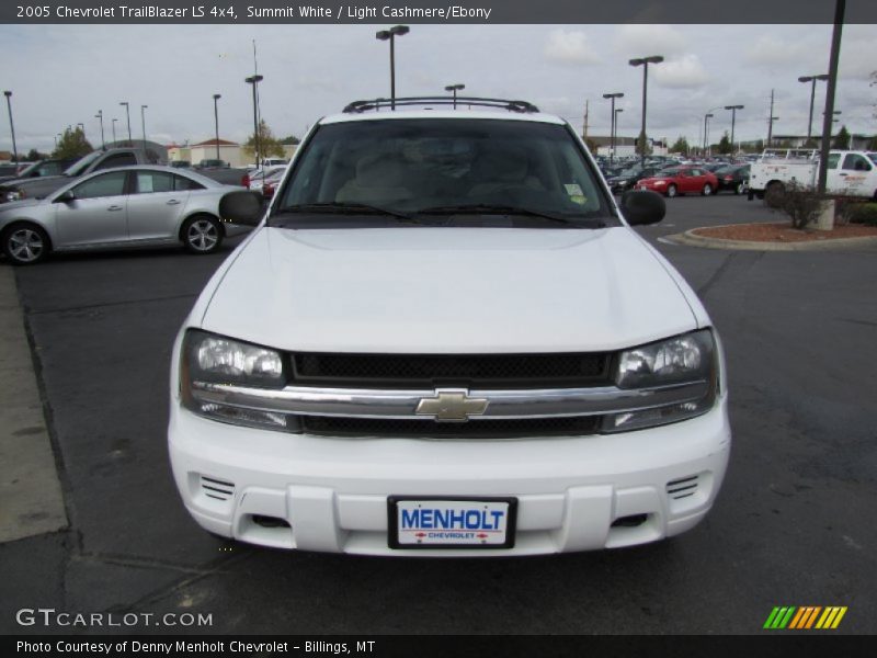 Summit White / Light Cashmere/Ebony 2005 Chevrolet TrailBlazer LS 4x4