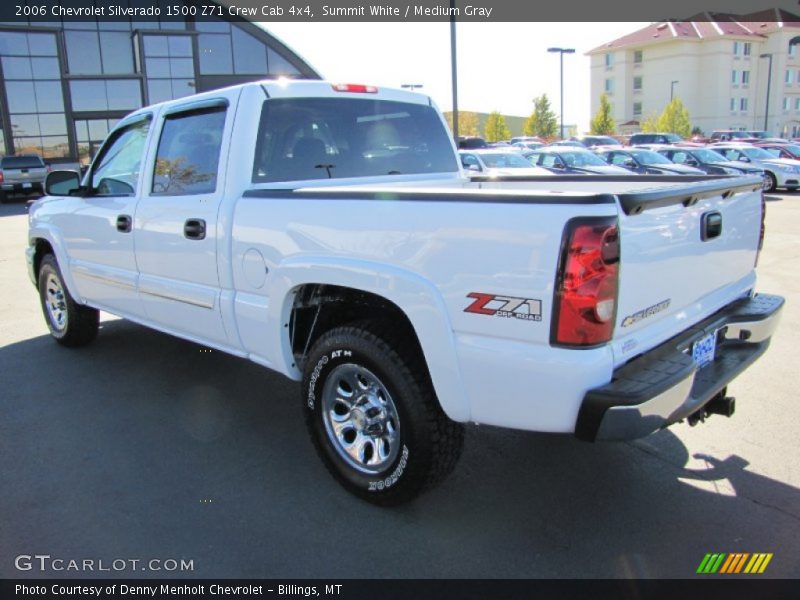 Summit White / Medium Gray 2006 Chevrolet Silverado 1500 Z71 Crew Cab 4x4