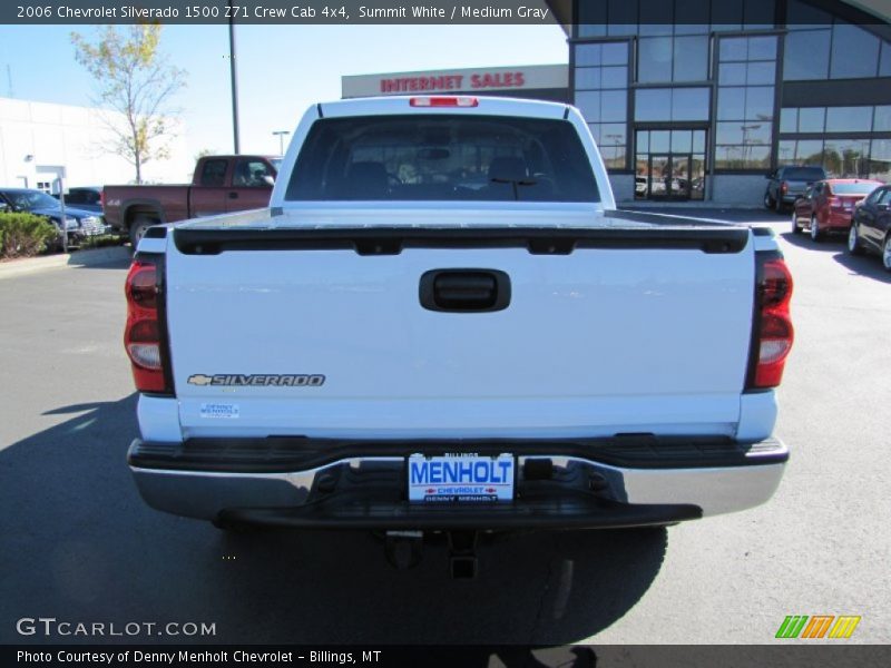 Summit White / Medium Gray 2006 Chevrolet Silverado 1500 Z71 Crew Cab 4x4