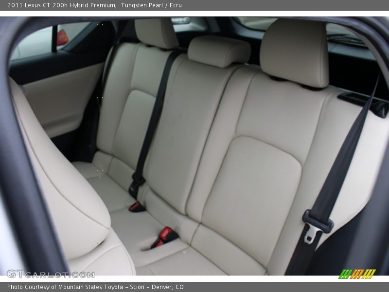 Tungsten Pearl / Ecru 2011 Lexus CT 200h Hybrid Premium