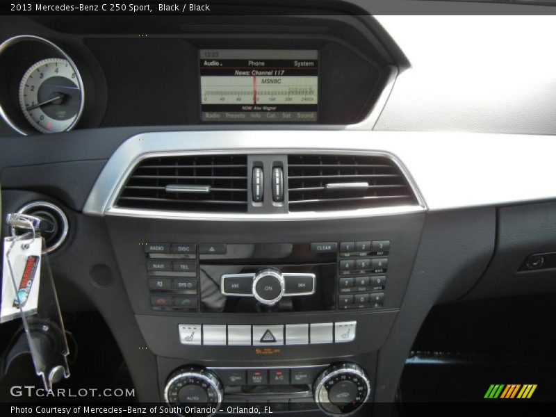Black / Black 2013 Mercedes-Benz C 250 Sport