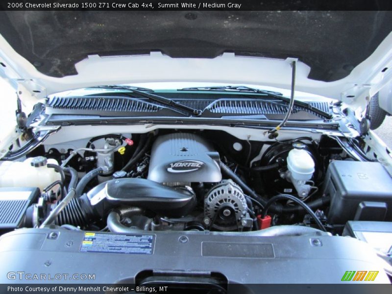 Summit White / Medium Gray 2006 Chevrolet Silverado 1500 Z71 Crew Cab 4x4