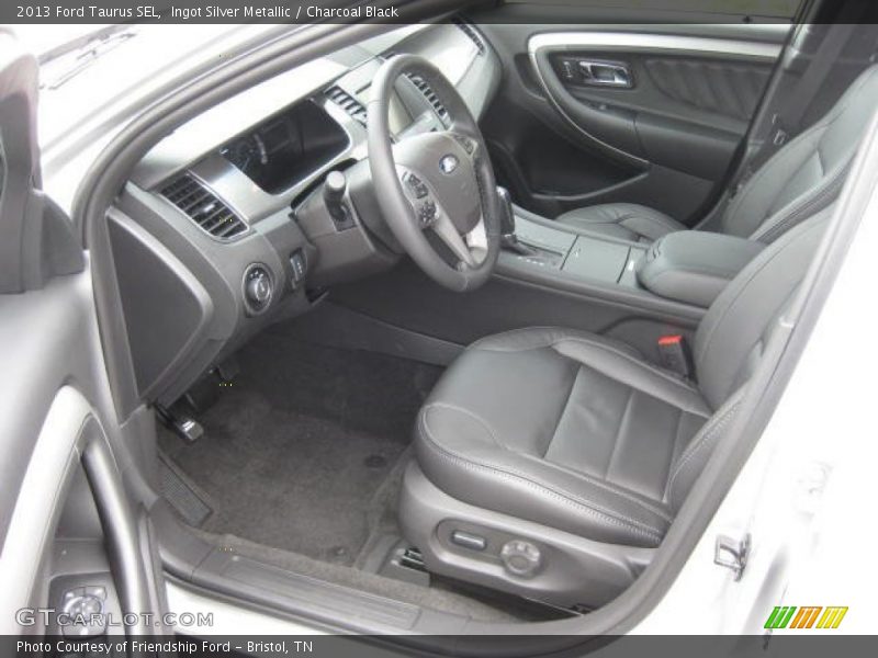 Ingot Silver Metallic / Charcoal Black 2013 Ford Taurus SEL