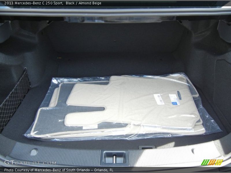 Black / Almond Beige 2013 Mercedes-Benz C 250 Sport