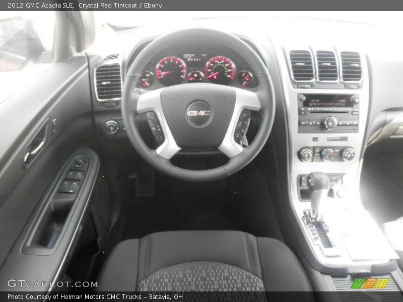 Crystal Red Tintcoat / Ebony 2012 GMC Acadia SLE