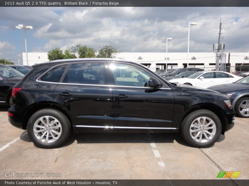 Brilliant Black / Pistachio Beige 2013 Audi Q5 2.0 TFSI quattro