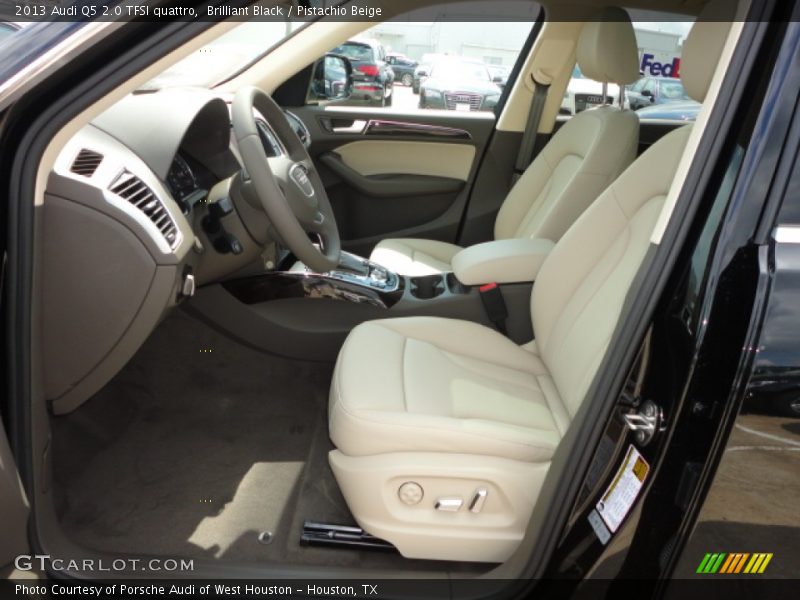 Brilliant Black / Pistachio Beige 2013 Audi Q5 2.0 TFSI quattro