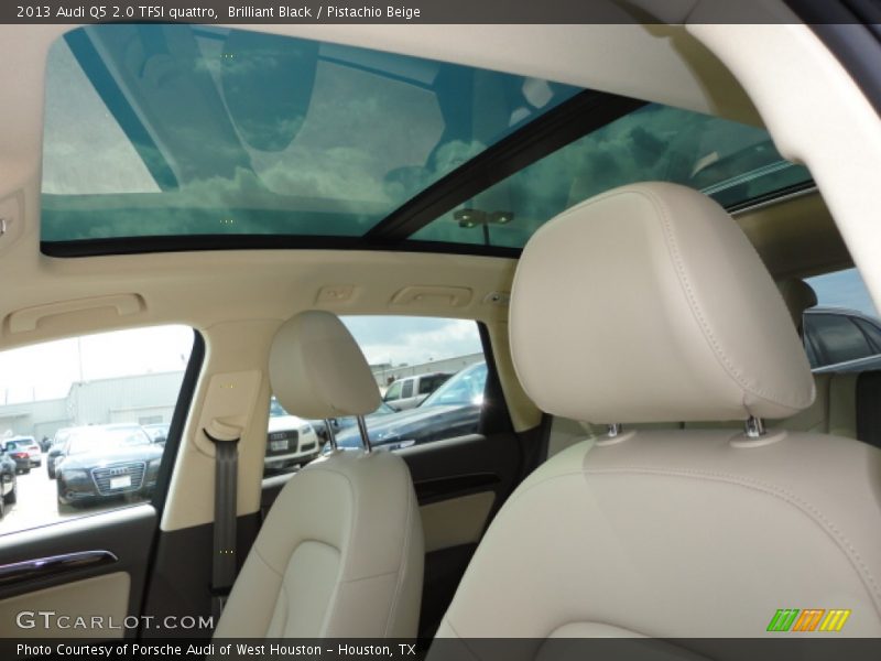 Brilliant Black / Pistachio Beige 2013 Audi Q5 2.0 TFSI quattro