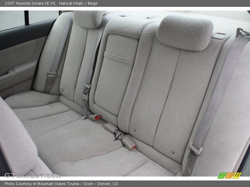 Natural Khaki / Beige 2007 Hyundai Sonata SE V6