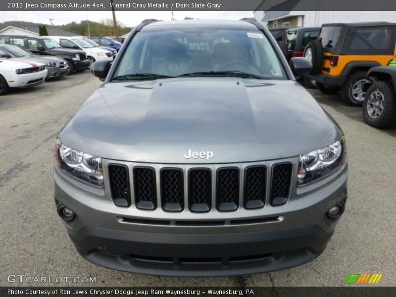 Mineral Gray Metallic / Dark Slate Gray 2012 Jeep Compass Altitude 4x4