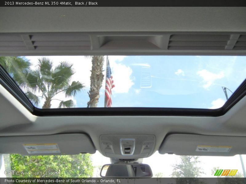 Black / Black 2013 Mercedes-Benz ML 350 4Matic