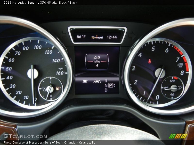 Black / Black 2013 Mercedes-Benz ML 350 4Matic