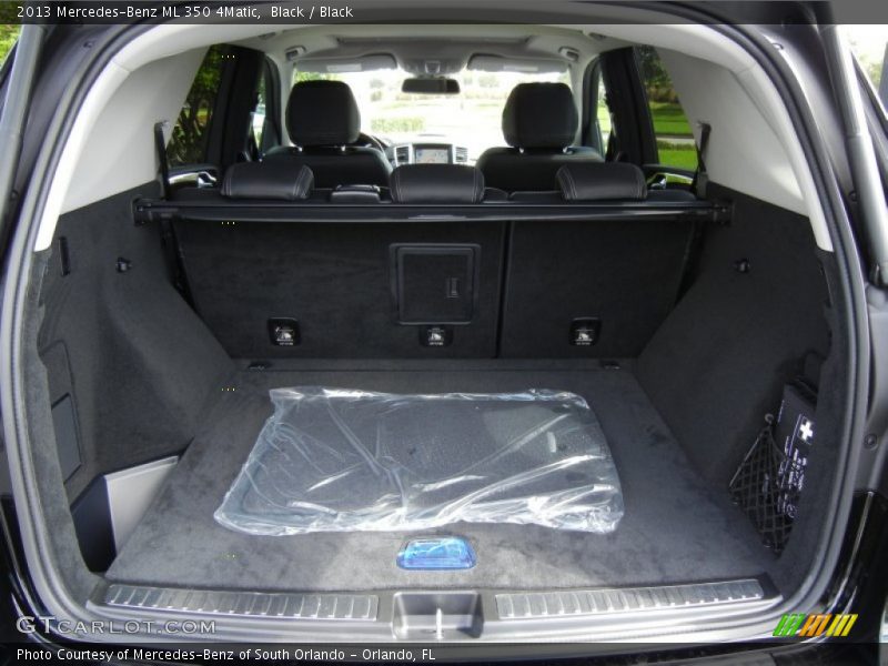 Black / Black 2013 Mercedes-Benz ML 350 4Matic