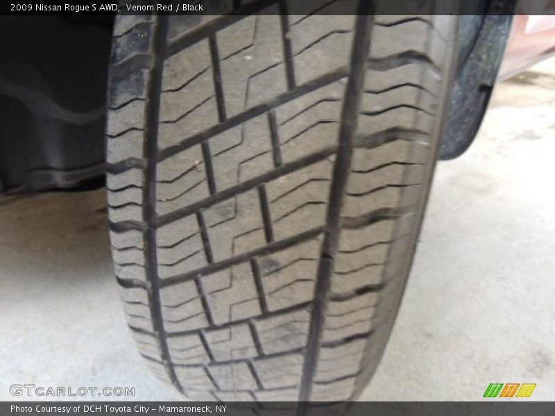 Venom Red / Black 2009 Nissan Rogue S AWD