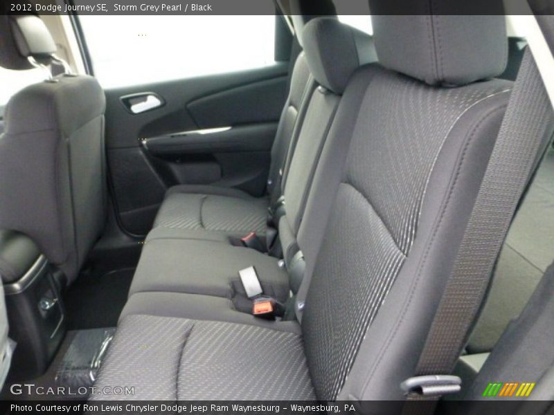 Storm Grey Pearl / Black 2012 Dodge Journey SE