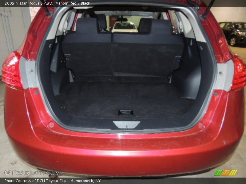 Venom Red / Black 2009 Nissan Rogue S AWD