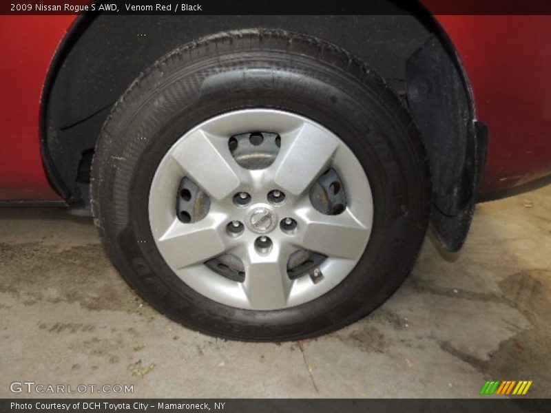 Venom Red / Black 2009 Nissan Rogue S AWD