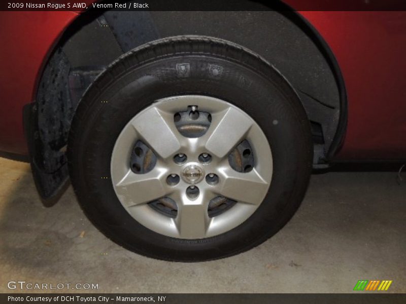Venom Red / Black 2009 Nissan Rogue S AWD
