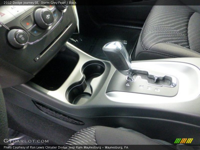 Storm Grey Pearl / Black 2012 Dodge Journey SE
