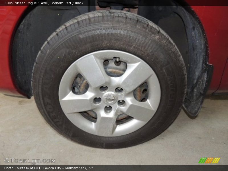 Venom Red / Black 2009 Nissan Rogue S AWD