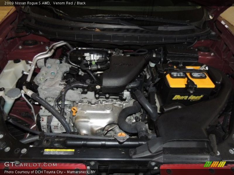 Venom Red / Black 2009 Nissan Rogue S AWD