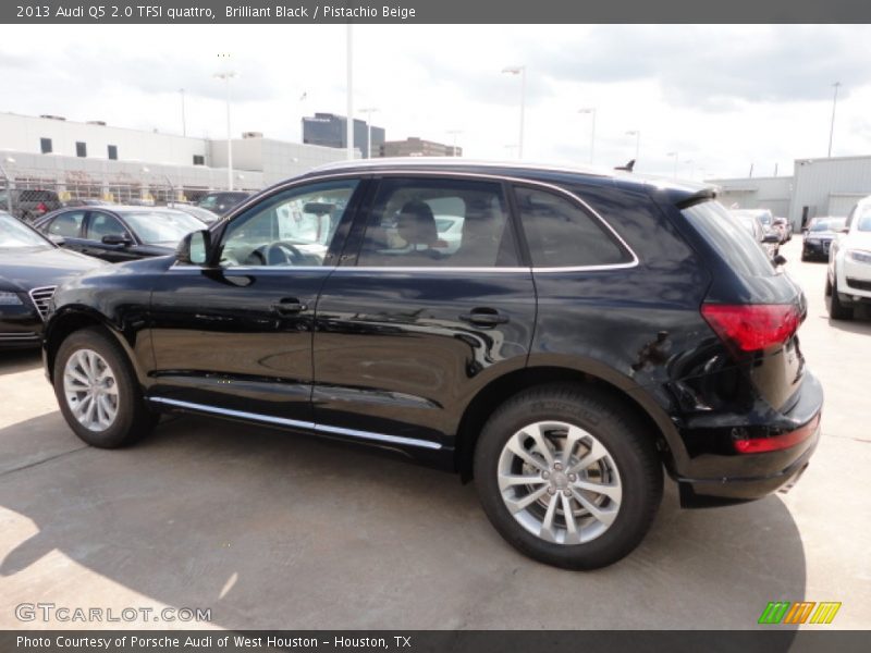 Brilliant Black / Pistachio Beige 2013 Audi Q5 2.0 TFSI quattro