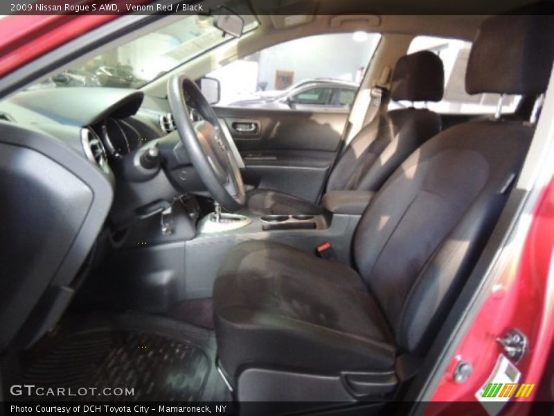 Venom Red / Black 2009 Nissan Rogue S AWD