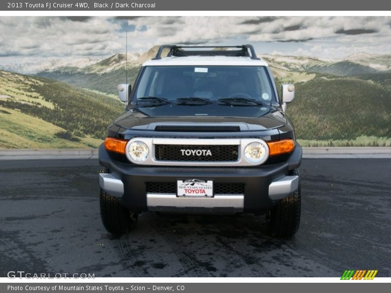 Black / Dark Charcoal 2013 Toyota FJ Cruiser 4WD