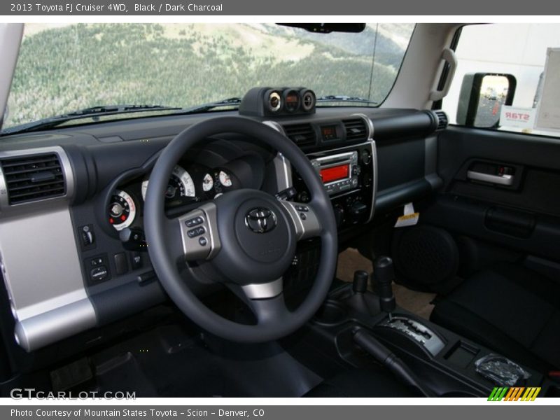 Black / Dark Charcoal 2013 Toyota FJ Cruiser 4WD