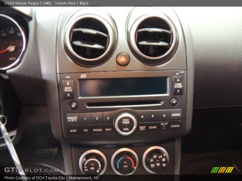 Venom Red / Black 2009 Nissan Rogue S AWD