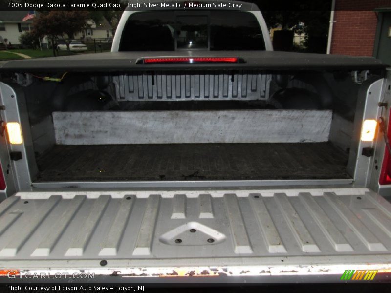 Bright Silver Metallic / Medium Slate Gray 2005 Dodge Dakota Laramie Quad Cab