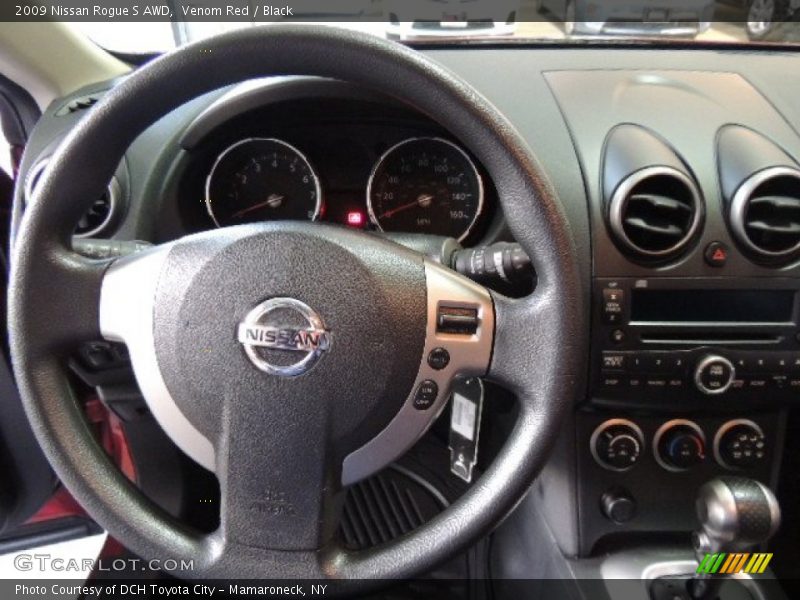 Venom Red / Black 2009 Nissan Rogue S AWD