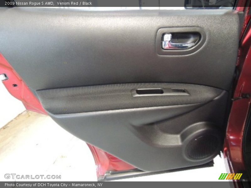 Venom Red / Black 2009 Nissan Rogue S AWD