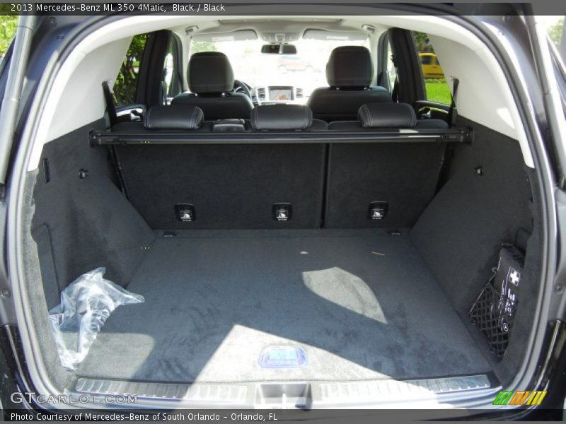 Black / Black 2013 Mercedes-Benz ML 350 4Matic