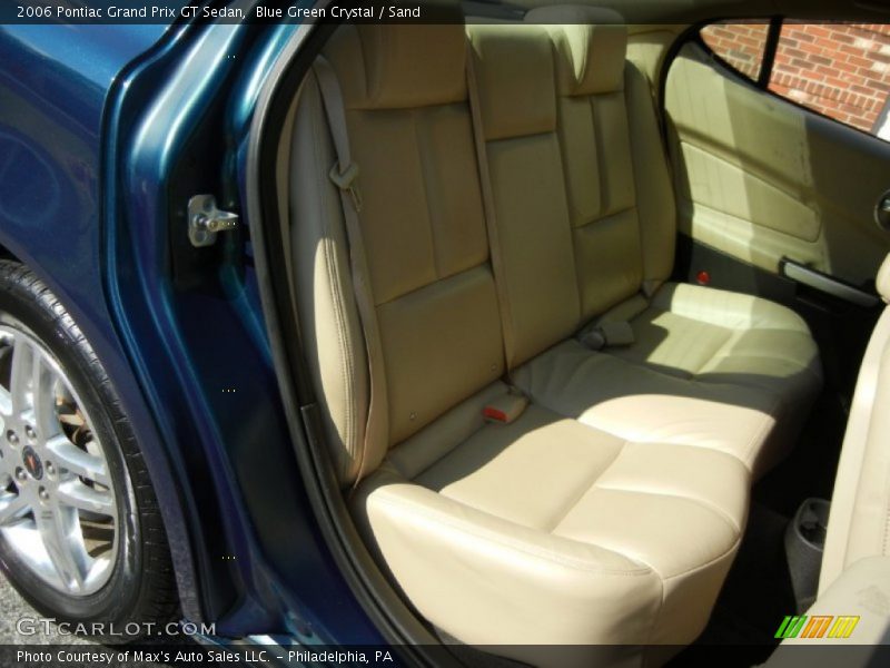 Blue Green Crystal / Sand 2006 Pontiac Grand Prix GT Sedan