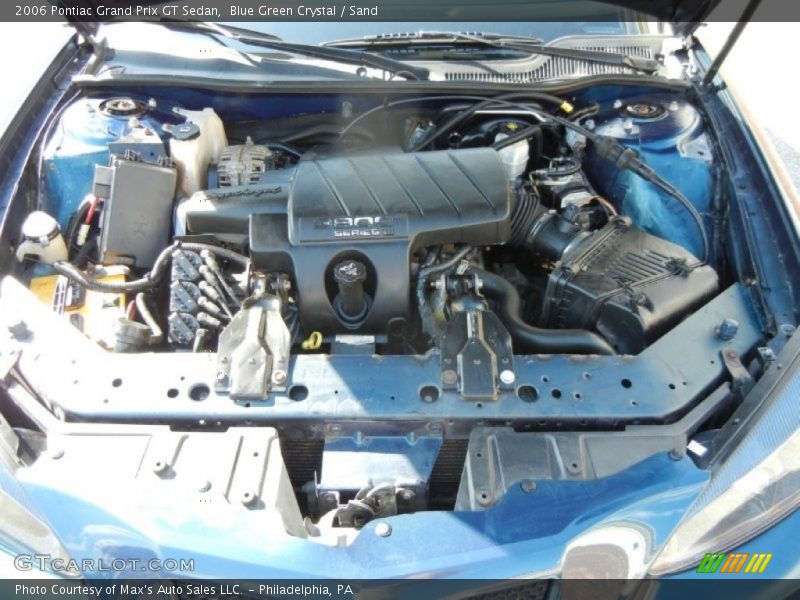 Blue Green Crystal / Sand 2006 Pontiac Grand Prix GT Sedan