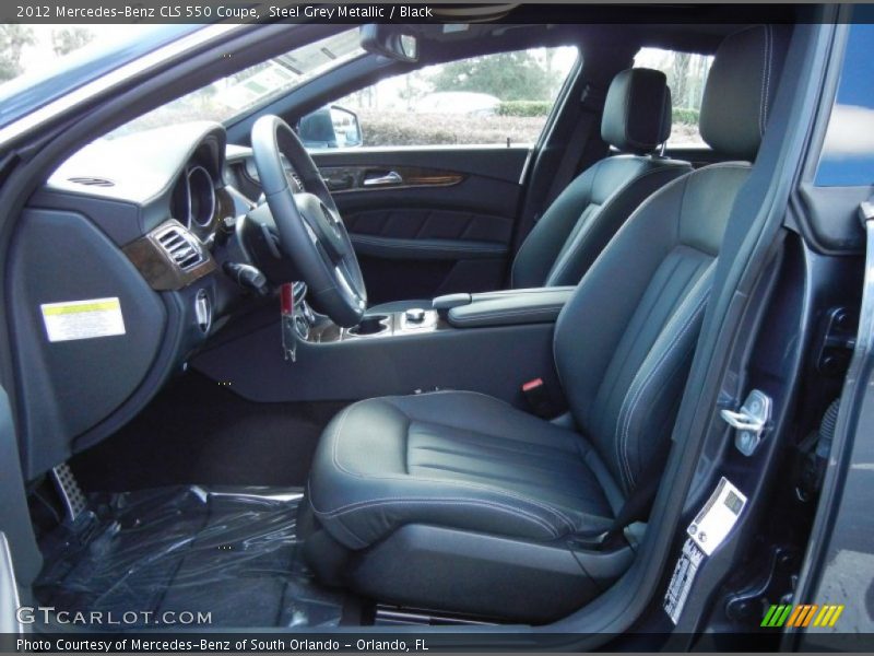  2012 CLS 550 Coupe Black Interior